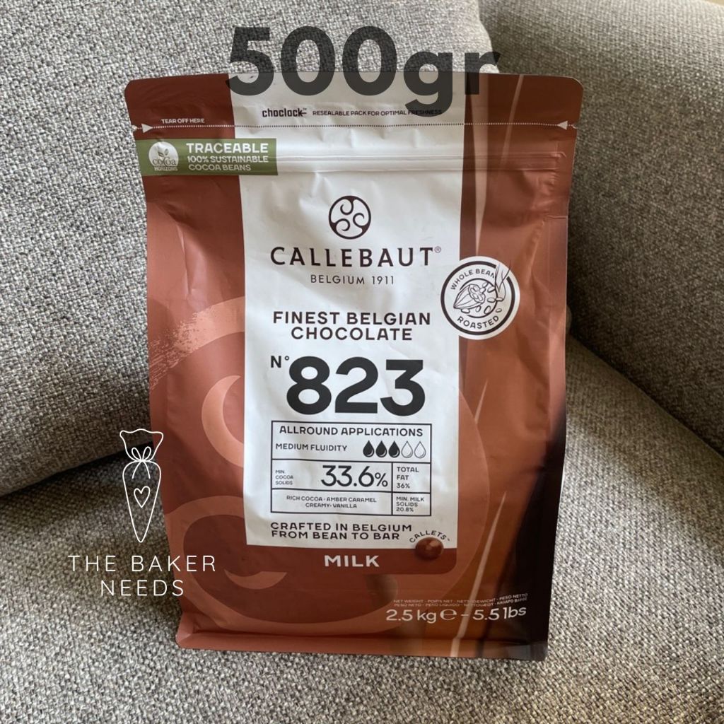 

CALLEBAUT 823 Milk Chocolate Couverture 33,6% / 500gr