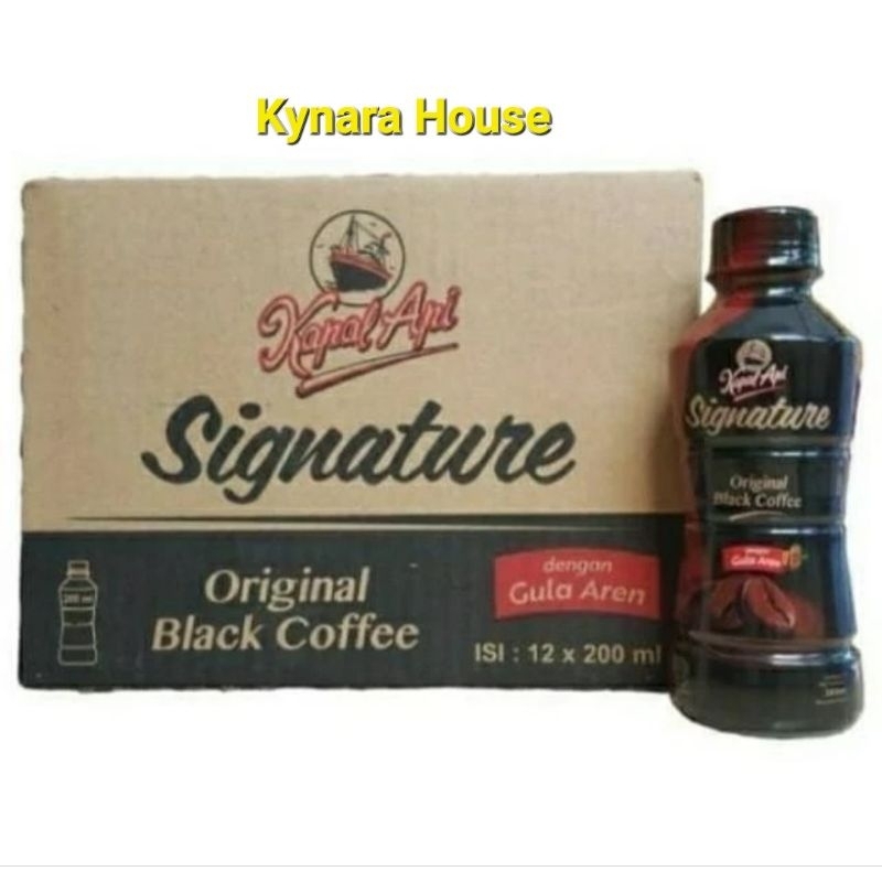 

Kapal Api Coffee Drink Signature Botol 12x200ml (Karton)