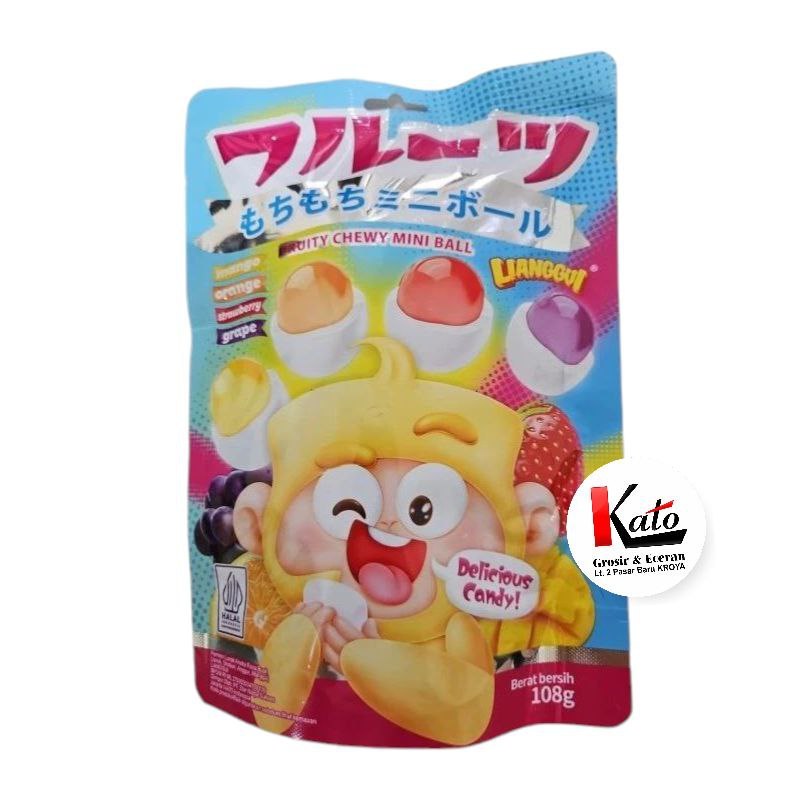 

lianggui permen lunak soft candy rasa buah 108gr