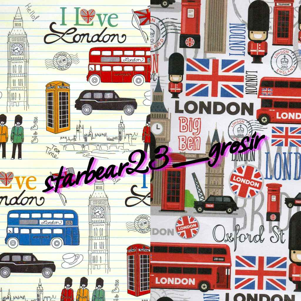 

Kertas kado Jumbo London edition Sansanwawa