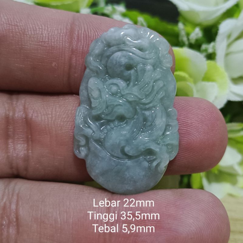 Giok Naga Jade Asli Sertifikat Type A