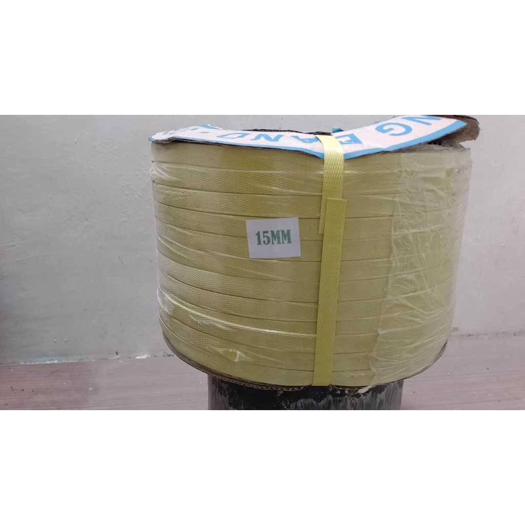 

Tali Strapping Band/Tali Packing/Tali Klem - 15mm Kuning 7Kg