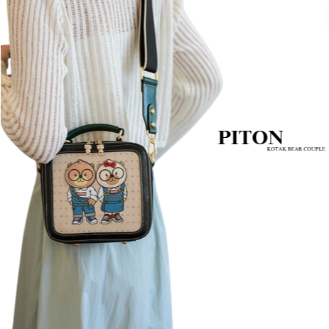 Tas Selempang Wanita Premium Kulit Kotak Couple I Tas Selempang I Tas Wanita