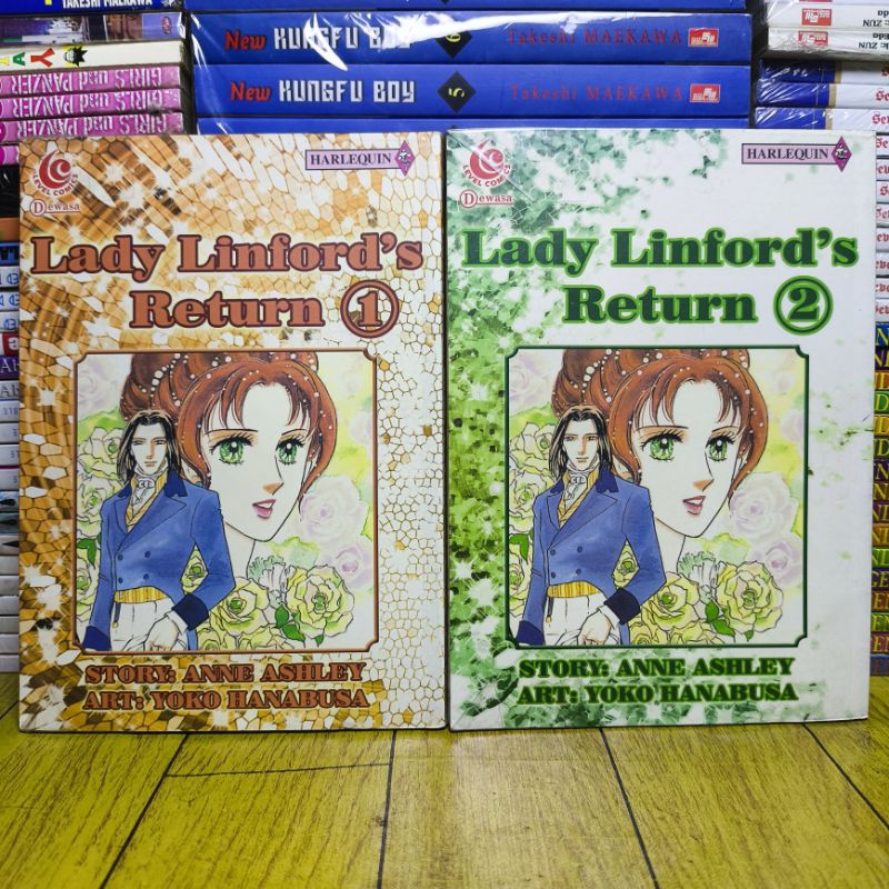Set Komik Lady Linford's Return volume 1 dan 2 (end)