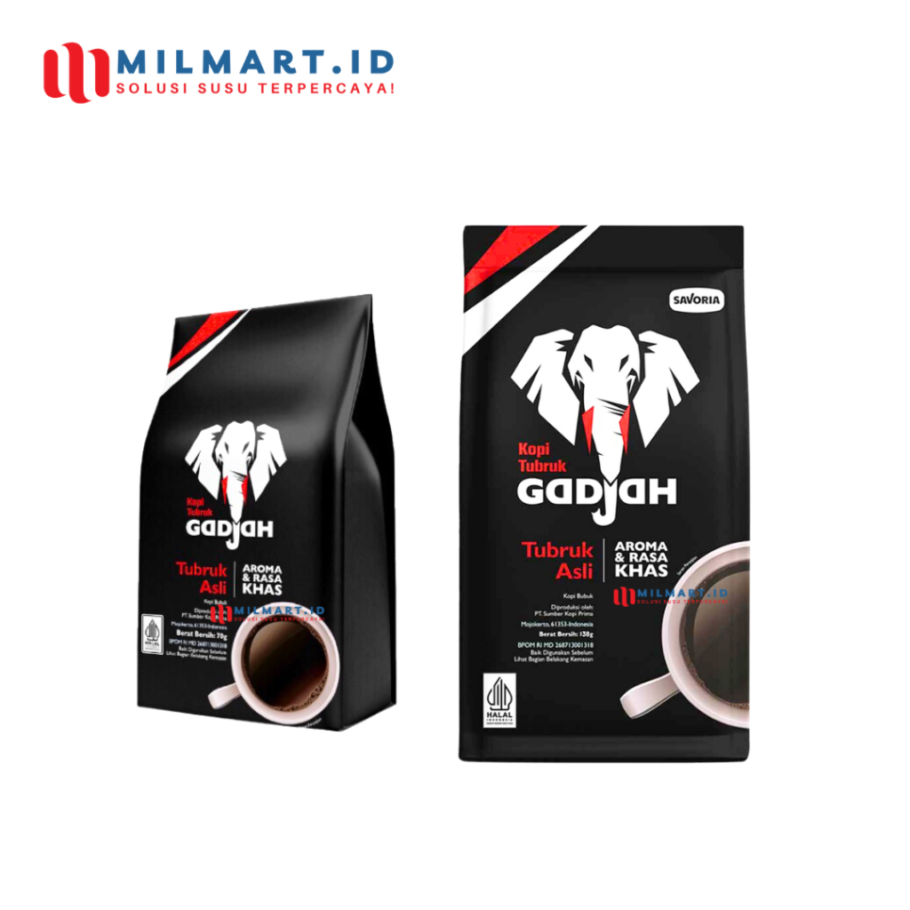 

KOPI GADJAH TUBRUK 60G/138G COFFEE ASLI KOPI HITAM