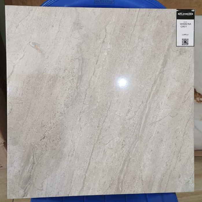 KERAMIK LANTAI GLOSSY 50X50 PLATINUM HERRERA GREY KW A KERAMIK LANTAI KILAO KERAMIK 50X50 KILAP
