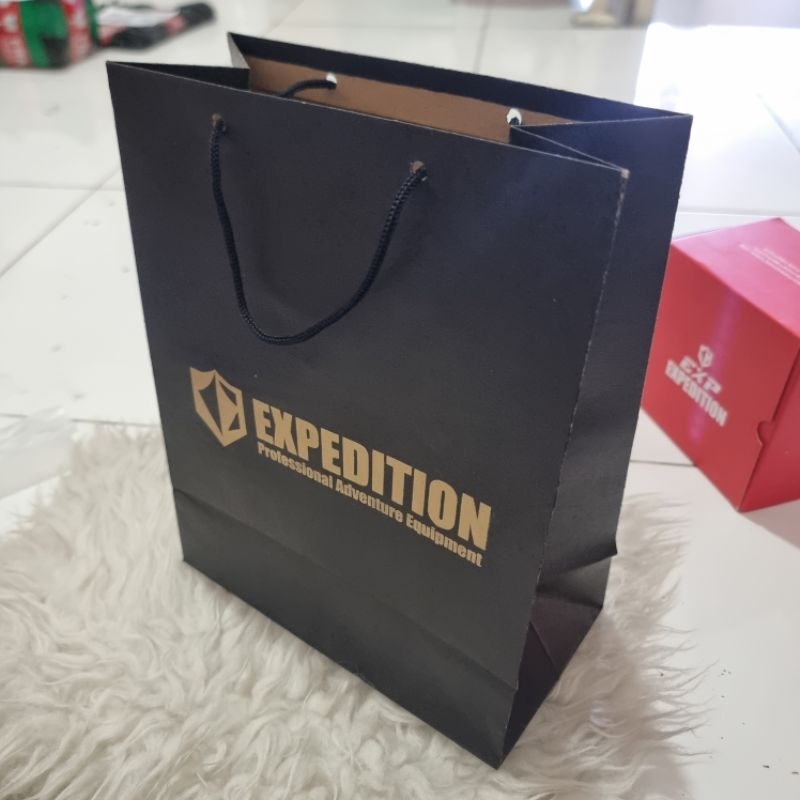 

Paperbag Expedition / Tas Hitam jamtangan XP / paper bag EXP