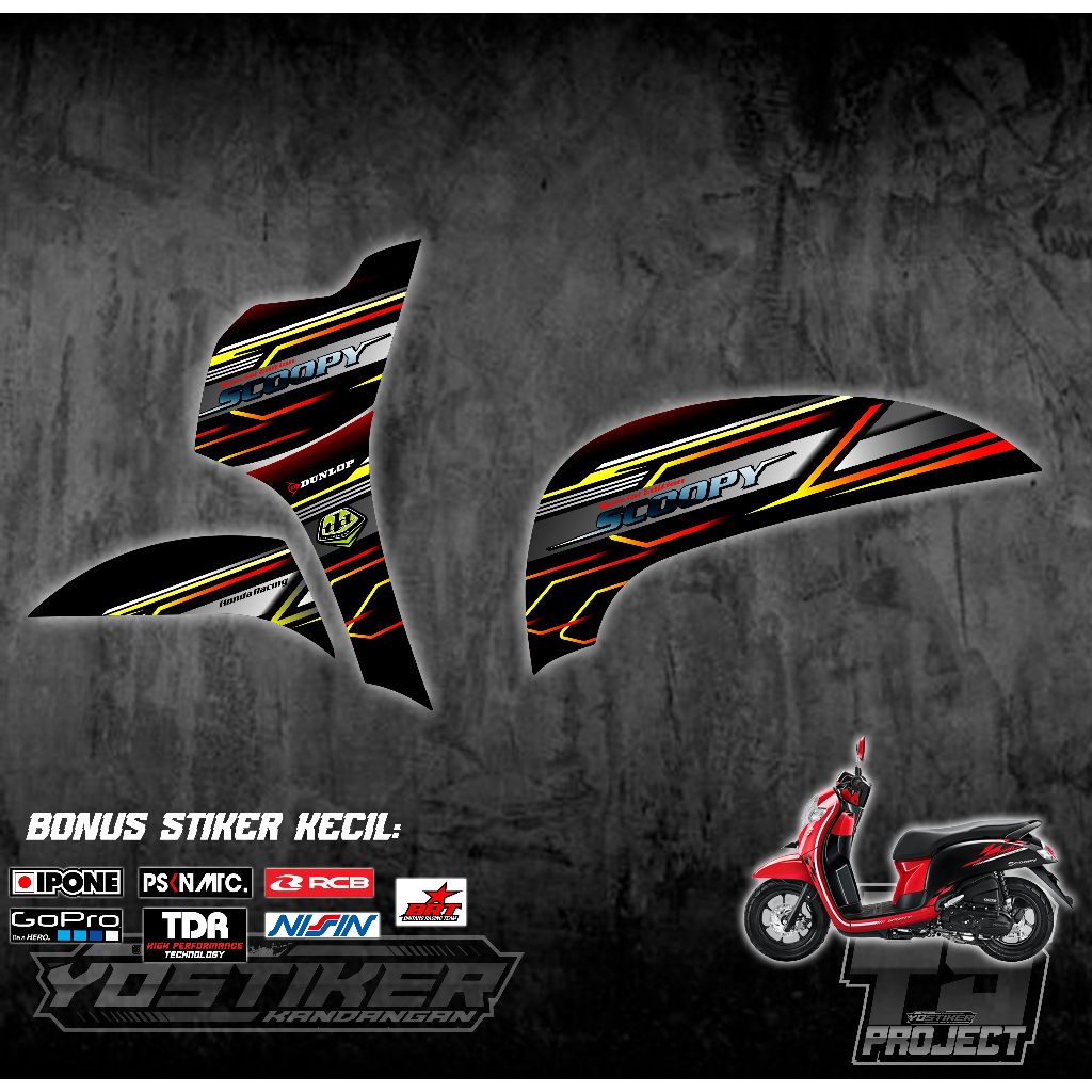 Striping Scoopy 2019 Variasi