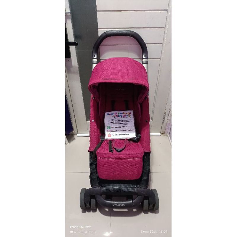 nuna pepp luxx fuchsia preloved