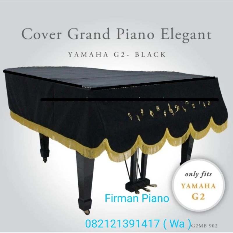 Tutup Cover Grand Piano Yamaha dan Kawai