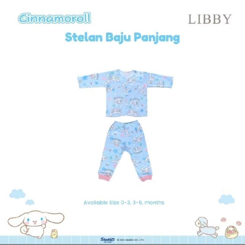 LIBBY SANRIO SETELAN PANJANG NB|LIBBY SETELAN PANJANG NB MURAH