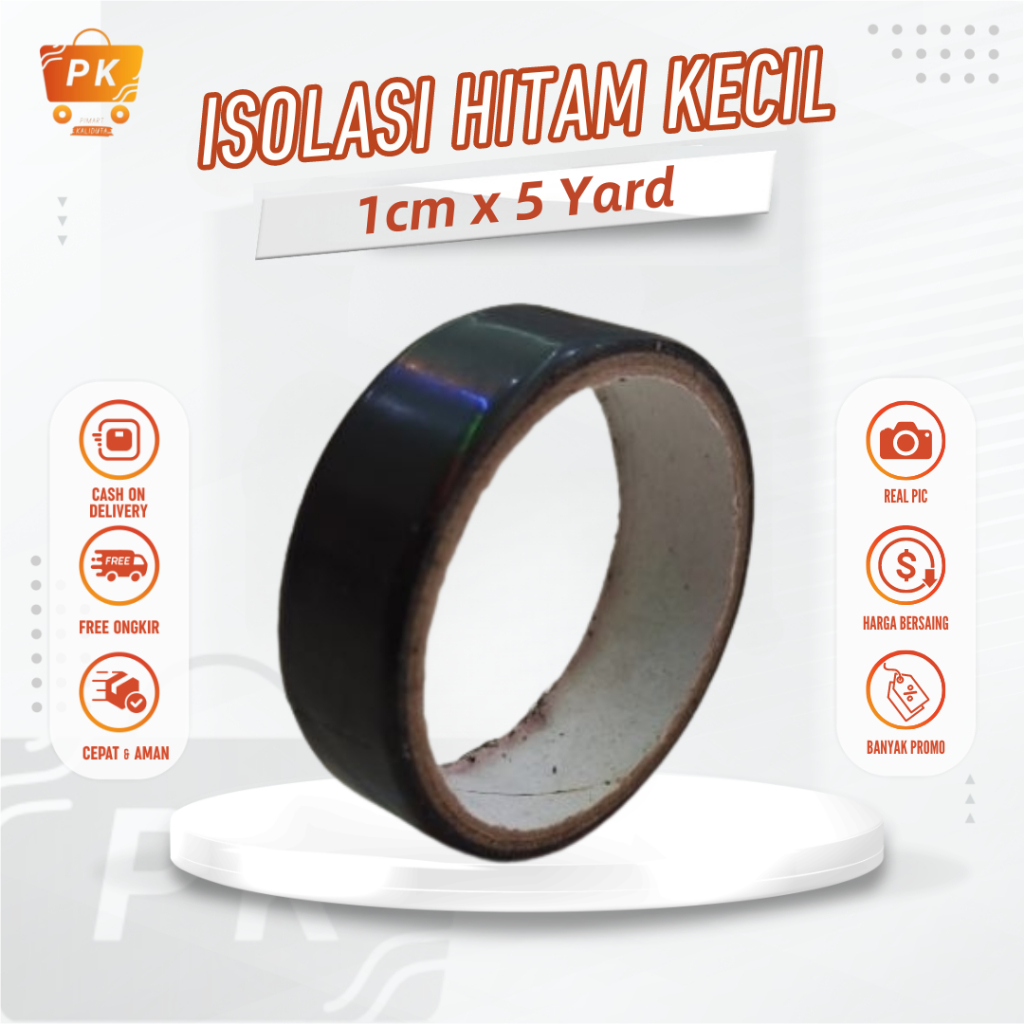 

Isolasi Lakban Tape Hitam Kecil Murah