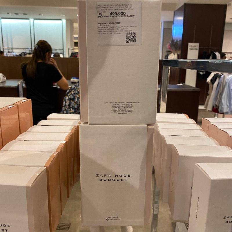 Zara Woman EDP Deep Garden Nude Bouquet Summer Fields Nightfall Cashmere Rose 100ml Jastip Parfum