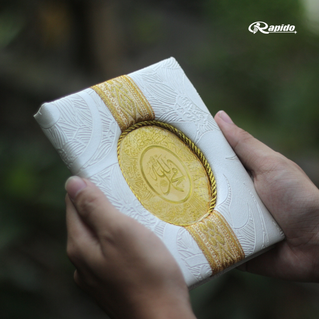 Buku Yasin dan Tahlil Hard Cover Custom Nama dan Foto - Oscar Putih