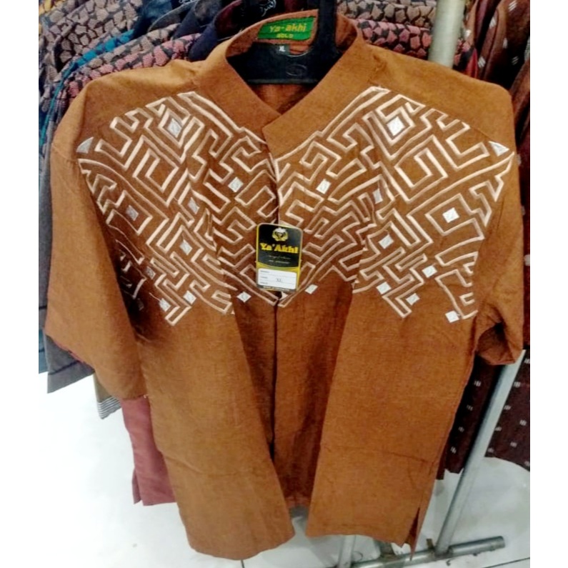 Baju koko bordir india jumbo