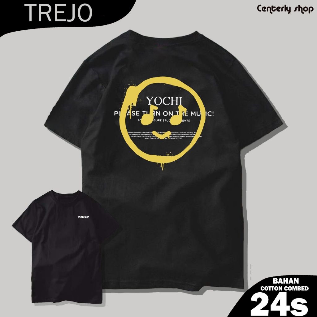 Kaos Treasure Yoshi Truz Yochi Semi oversize Unisex
