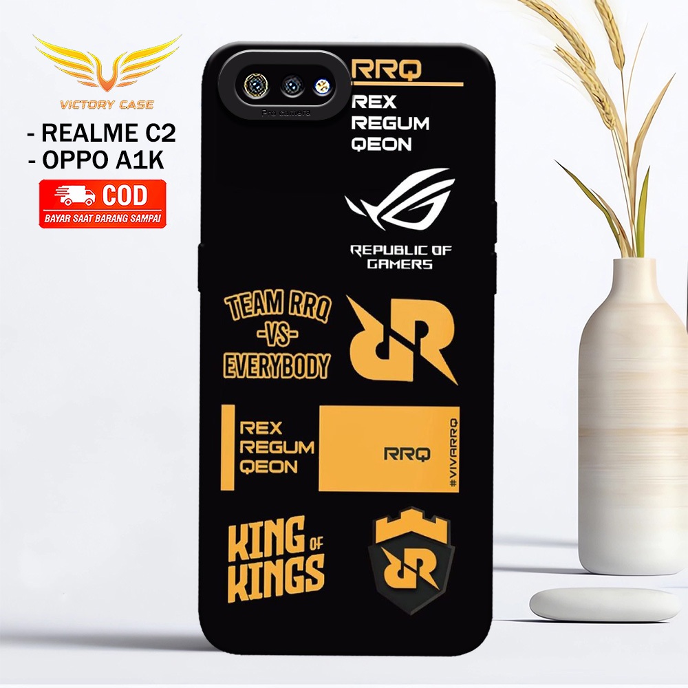 New Gaming Case - Softcase Oppo A1K / Realme C2 - Terbaru - Case Hp Oppo A1K / Realme C2 - Casing Op