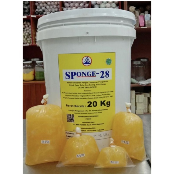 

SPONGE 28/SP 28 KEMASAN 1KG, 500GR, 250GR