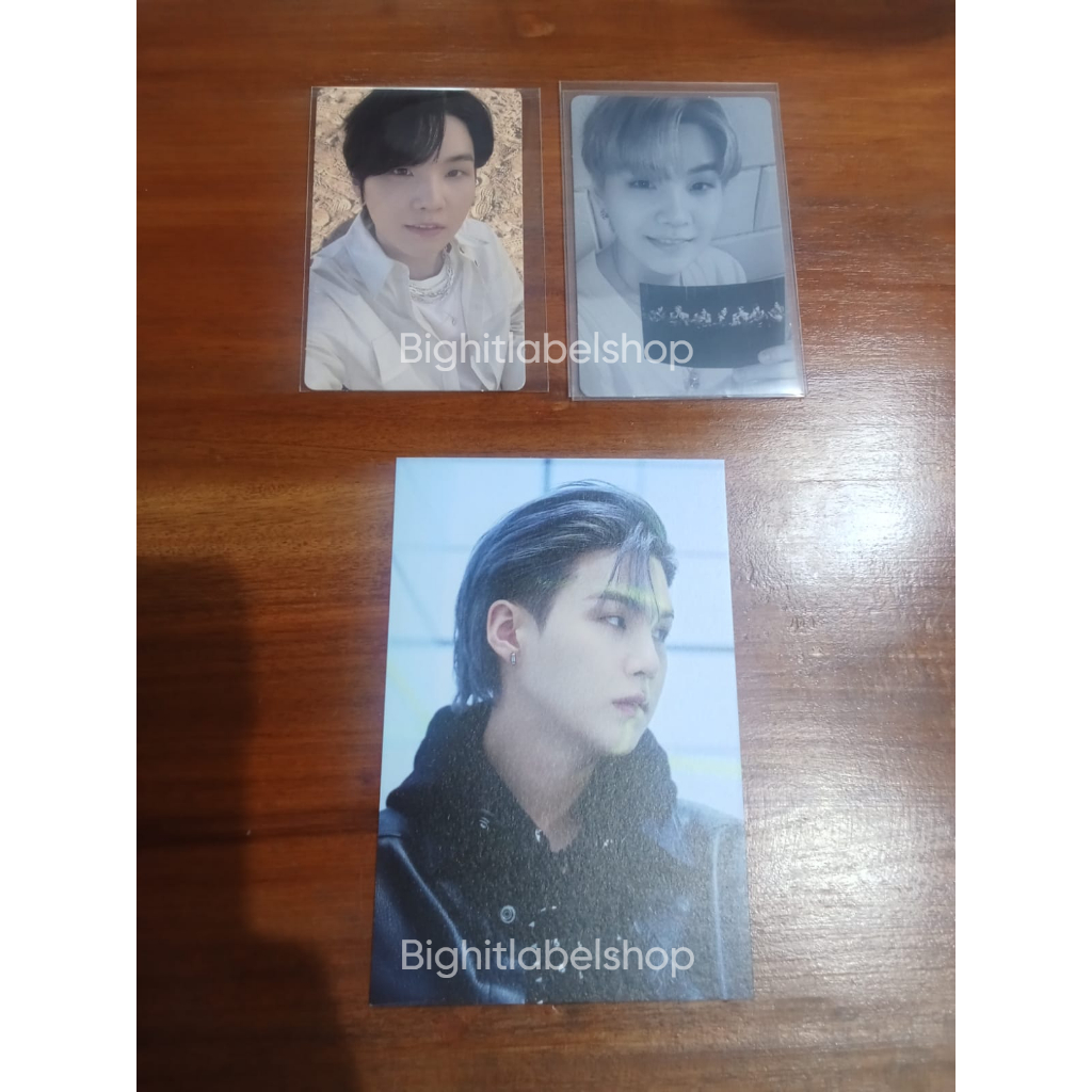 [READY STOCK] PC SUGA YOONGI PROOF STANDARD VER POSTCARD AGUST D RPC POB [BACA DESKRIPSI]