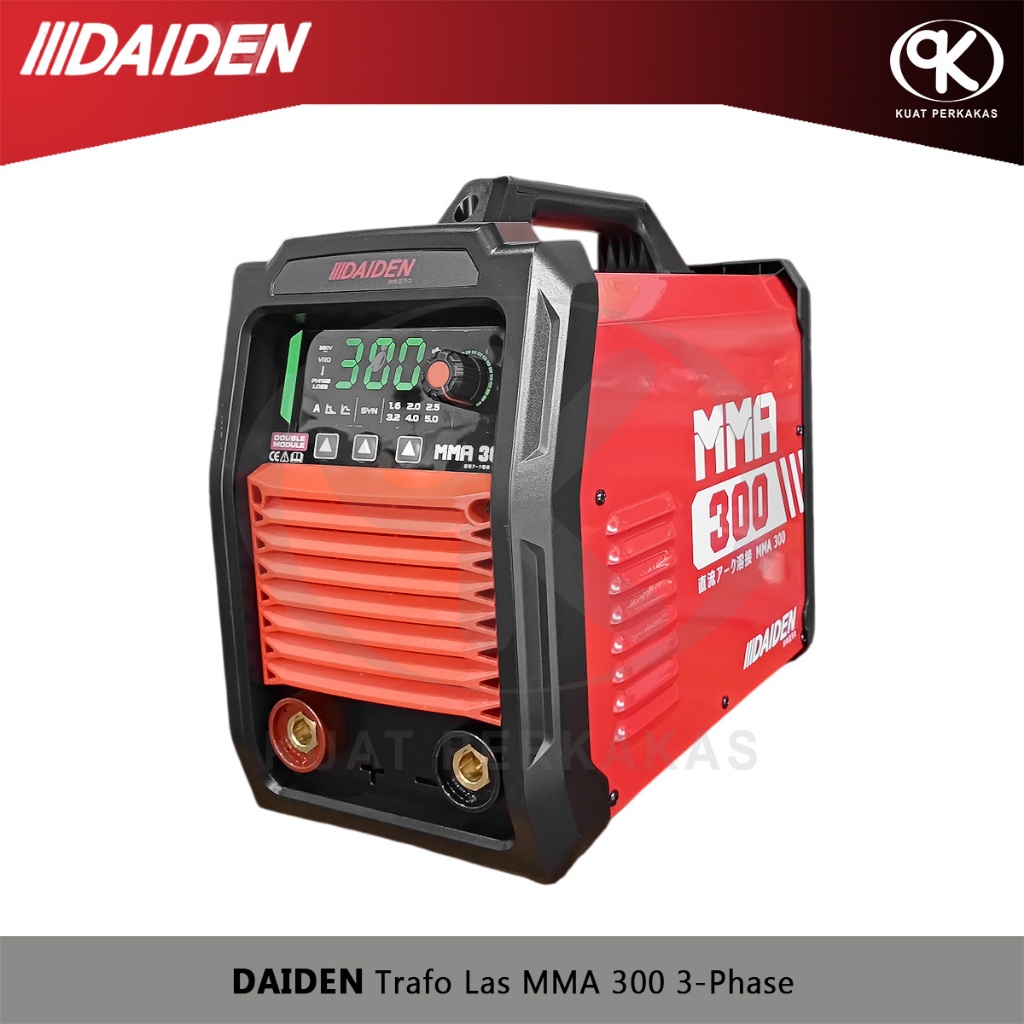Trafo Las 300A 3 Phase DAIDEN MMA 300 Mesin Travo Welding Inverter 380V