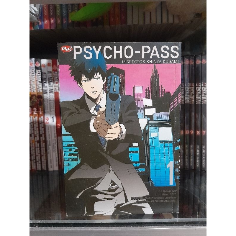 (Preloved) Komik Psycho Pass Inspector Shinya Kogami 01
