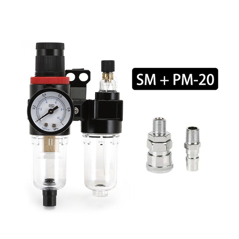 AFC2000 Filter pressure regulating valve Oil water separator Mini Air Control Unit 1/4 Inch Filter