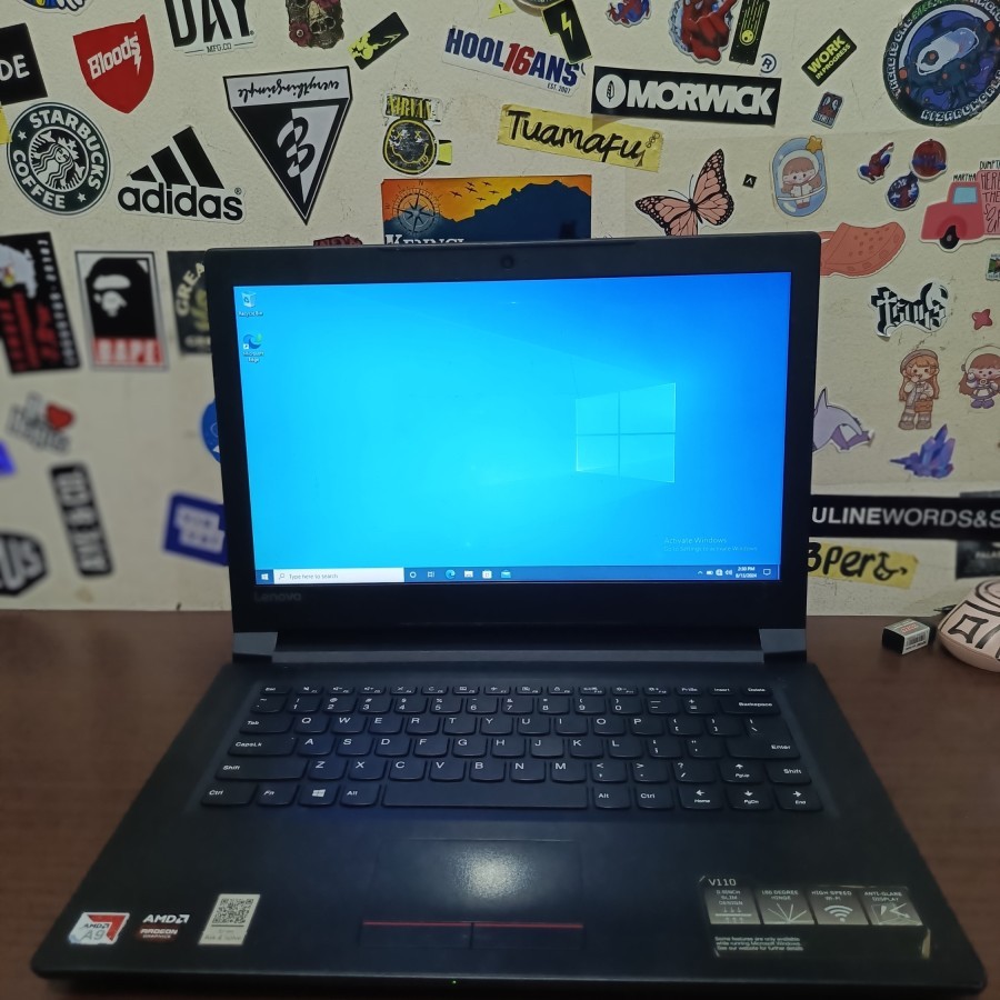 Laptop Lenovo ideapad 80TC Amd A9-9420 Radeon 5 Ram 4/500 HDD W10 Second