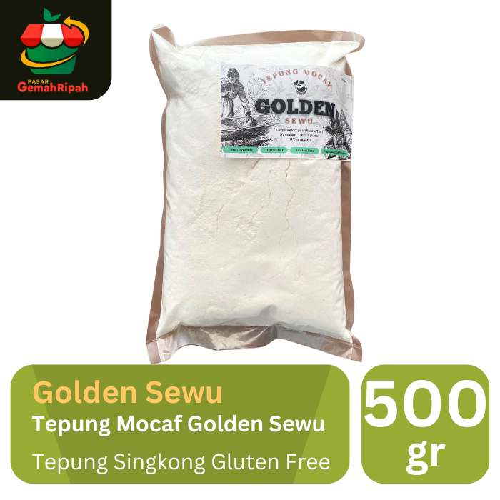 

Tepung Mocaf Golden Sewu Tepung Serbaguna Gluten Free