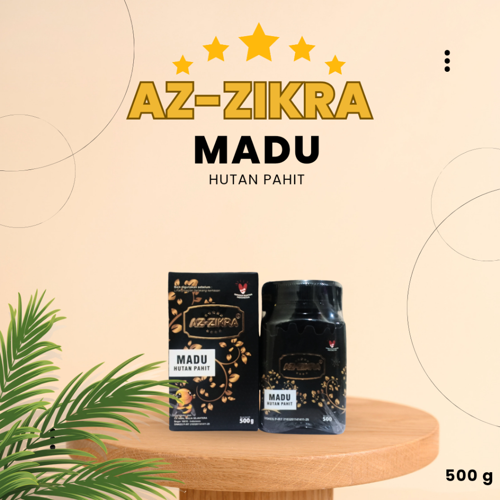 

Madu Hutan Pahit Az Zikra Azzikra Asli / Original 500ML - HUTAN PAHIT
