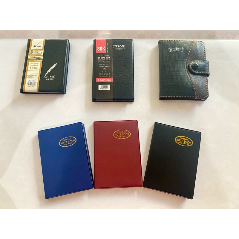 

Buku Notes/ Notebook /Buku Saku / Buku Kecil / Pocketbook / Buku bahan kulit