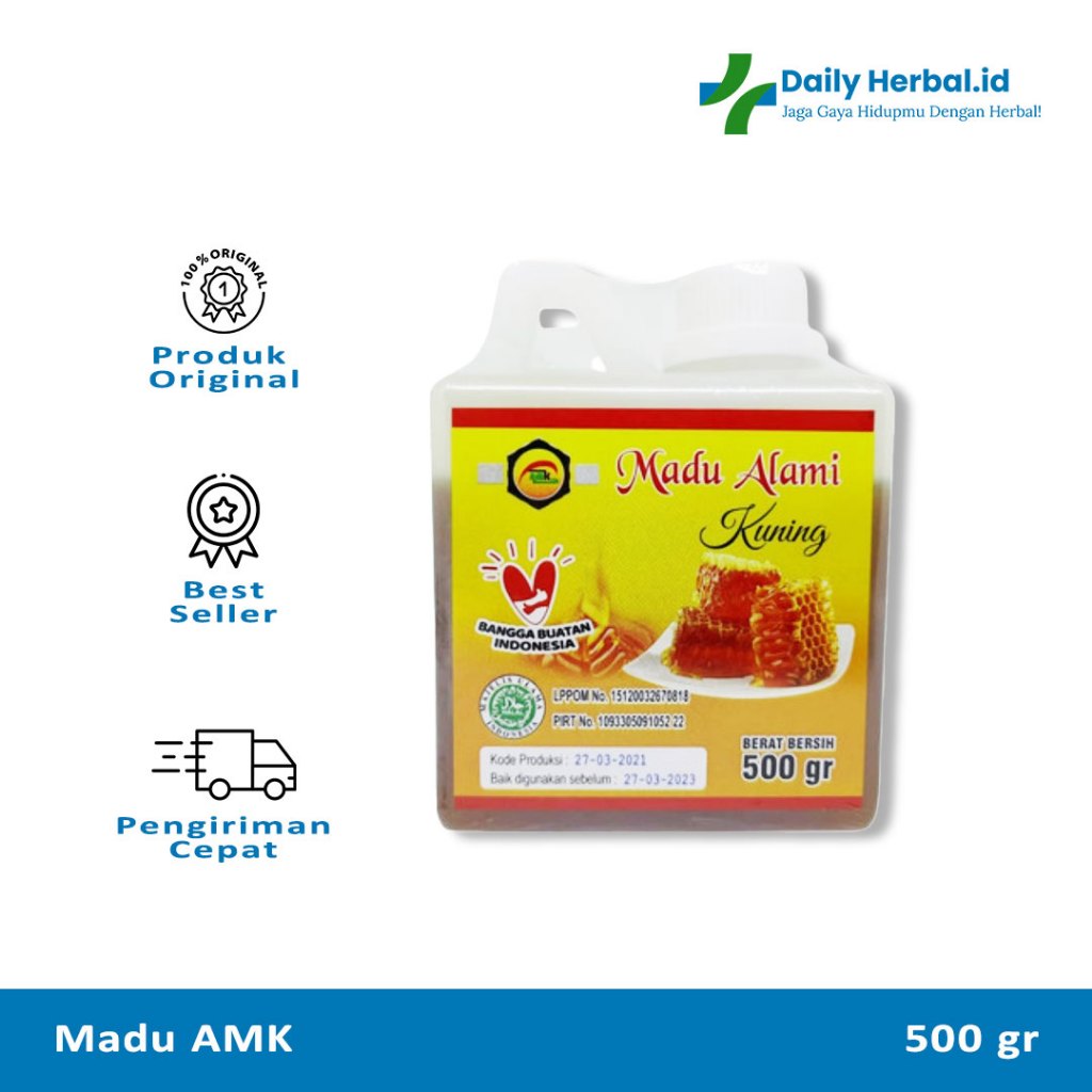 

AMK - Madu Kuning Alami 500gr