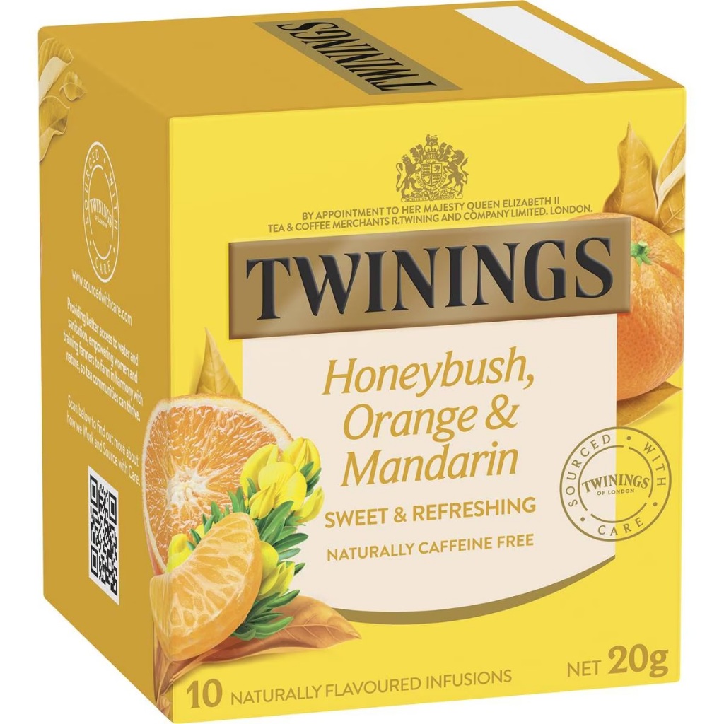 

Twinings Honeybush Orange & Mandarin Tea Bags Australia