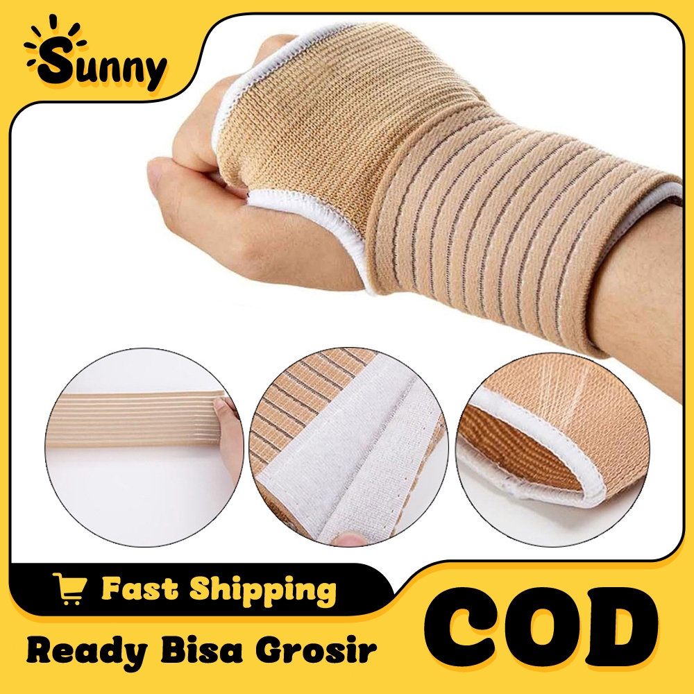 New 1 Pasang 2 Pcs Pergelangan Tangan Deker Tangan Tangan Terkilir Pergelangan Wrist Support