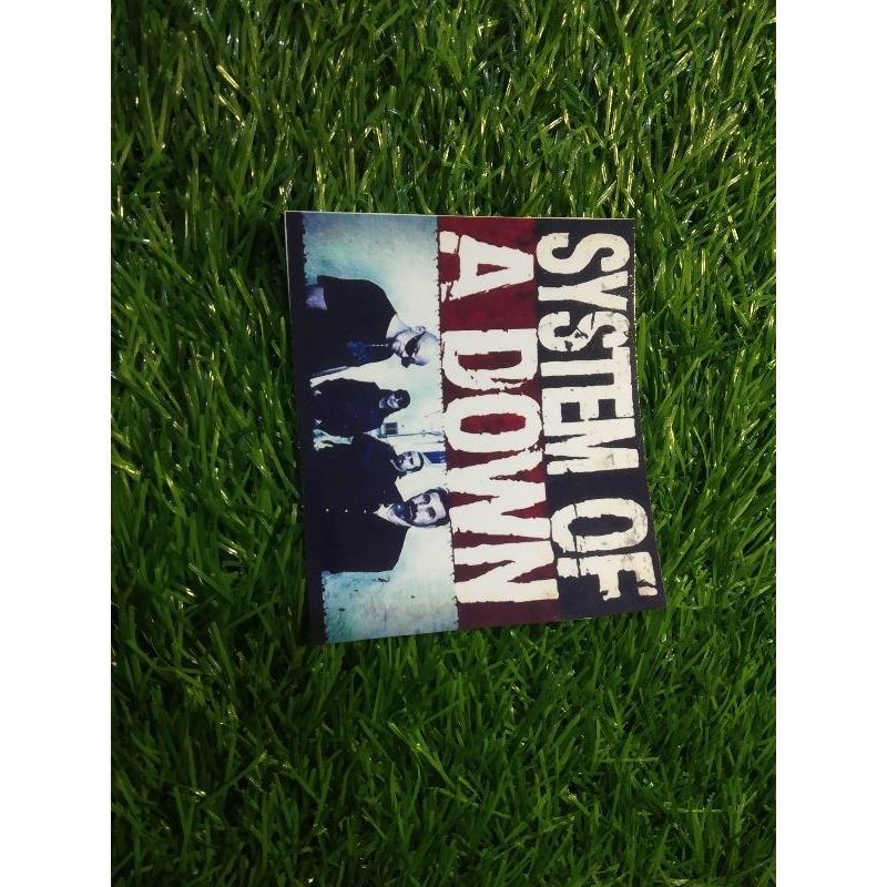 

print stiker system of a down