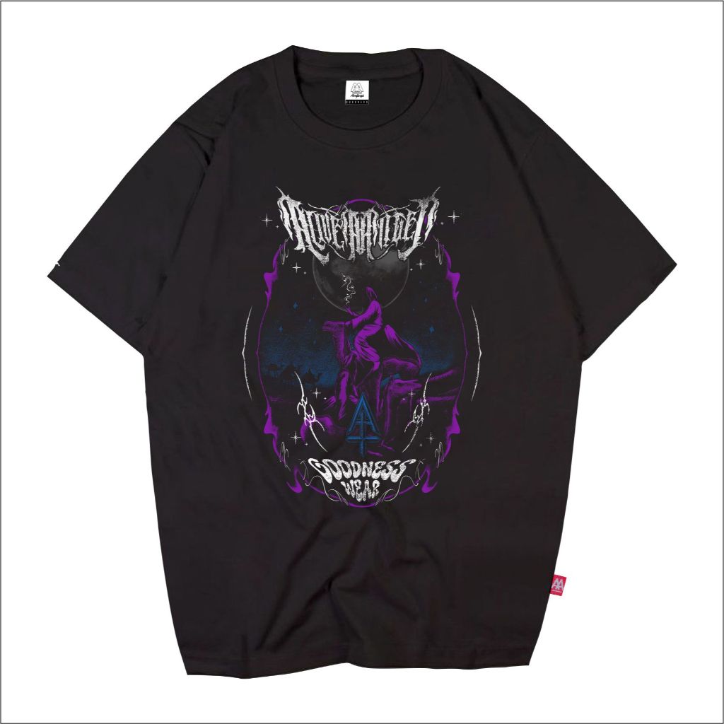 KAOS BAJU DISTRO TERBARU ORIGINAL STREETWEAR TSHIRT PRIA WANITA DEWASA / FULLTAG LABEL / KAOS HITAM 