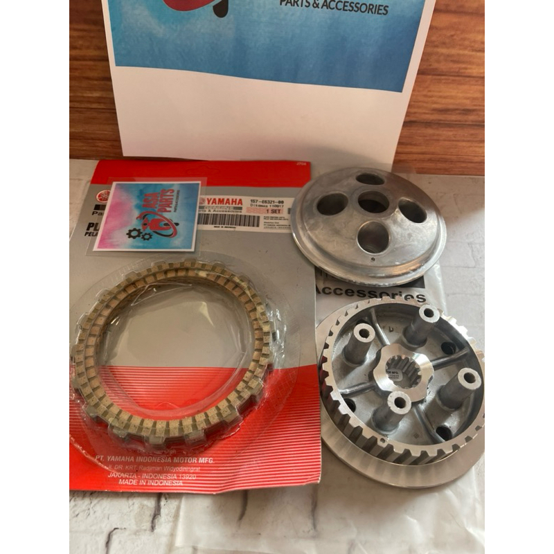 rumah kopling mx old +kampas kopling mx 135 kopling