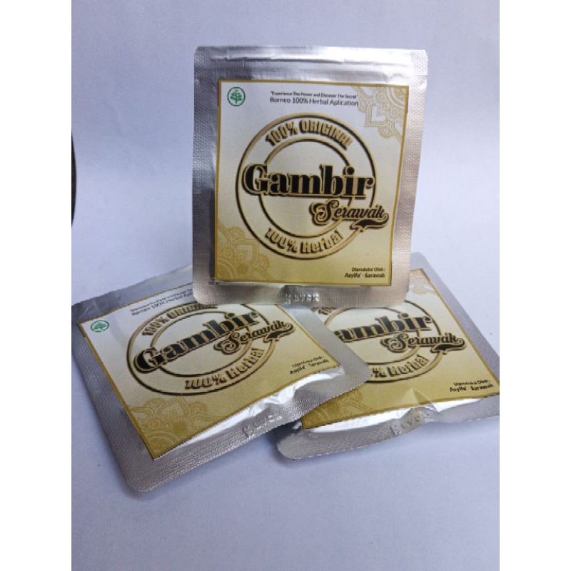 Gambir Serawak/Siam Super 100% Original (Padat)