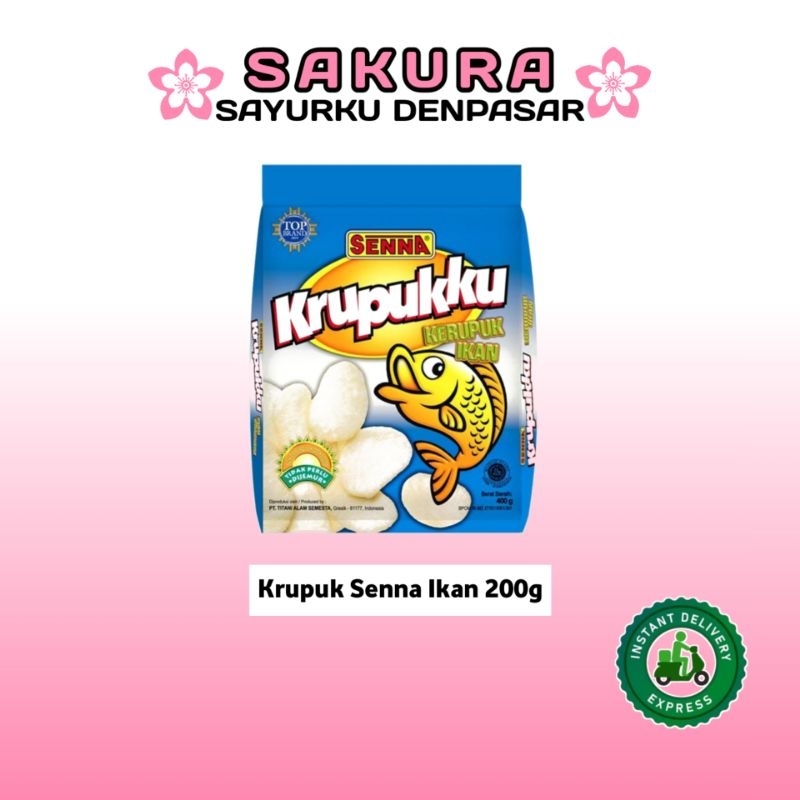 

Krupuk Senna Ikan 200g - SAKURA