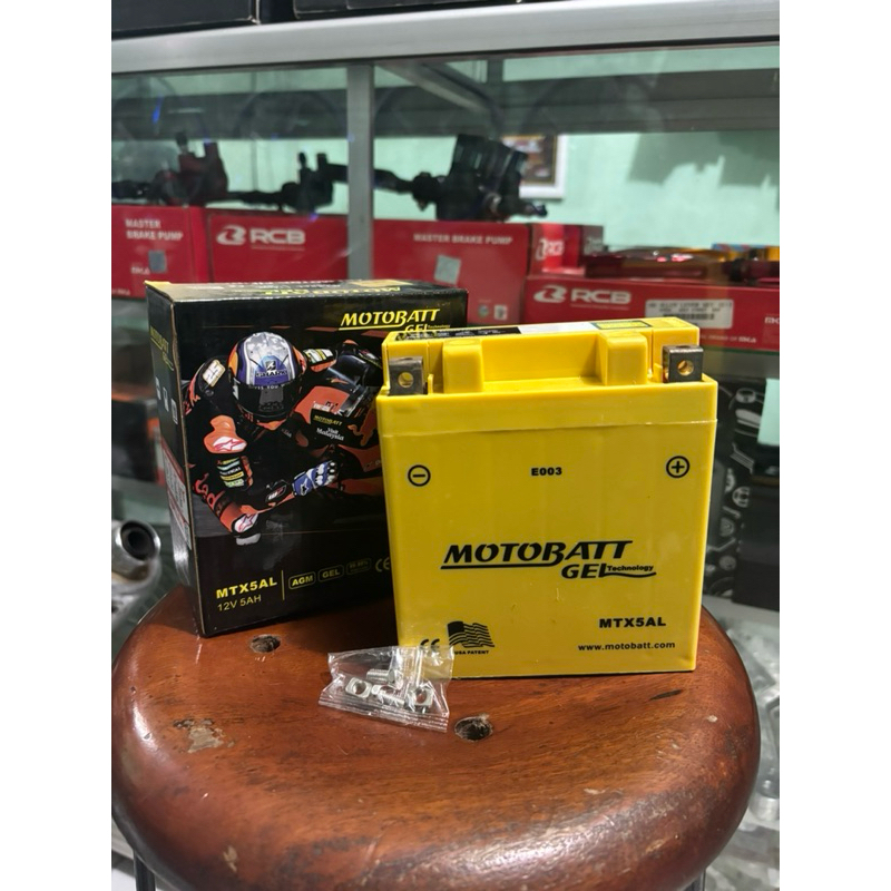 MOTOBATT -  AKI /ACCU MOTOBATT MTX5AL YAMAHA MIO SPORTY MIO SMILE