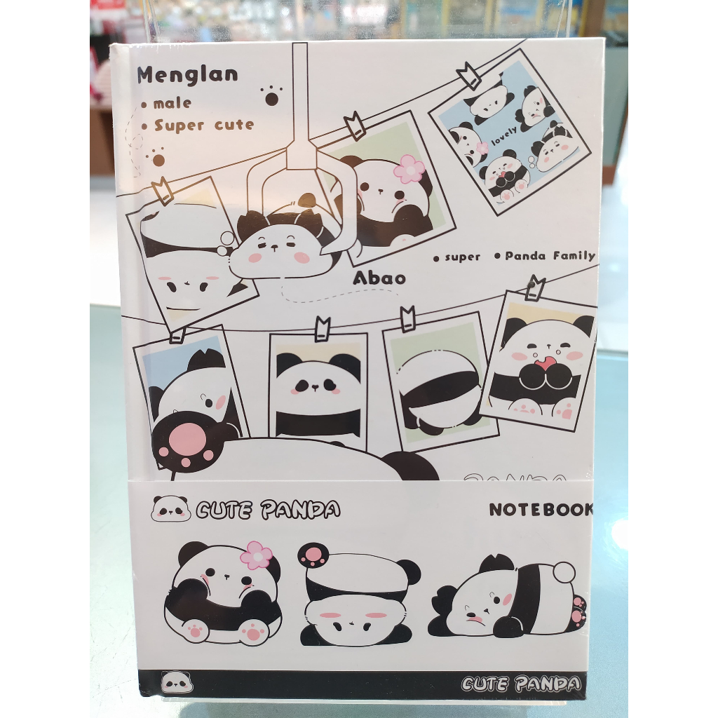 

Gramedia Mal Pekanbaru - (Original) Kako Cute Panda Hc Notebook A5 White