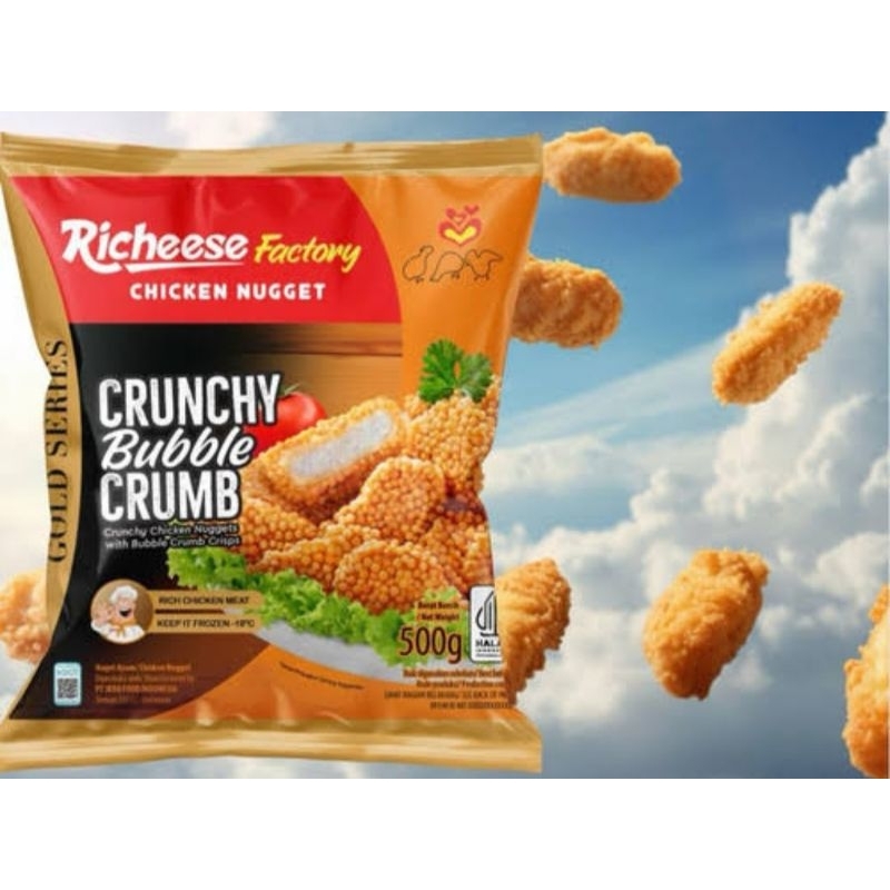 

Nugget Richeese Crunchy Bubble Crumb 500gr