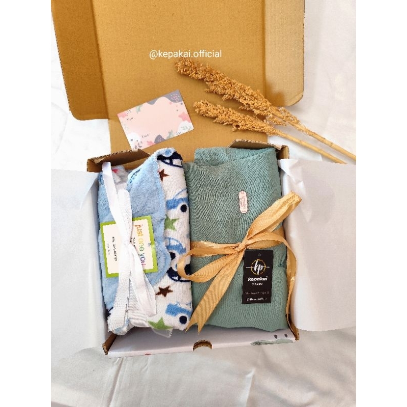 Gift box Hampers baby | kado ulang tahun wanita Ibu | kado lahiran parcel ibu dan bayi | kado bayi l