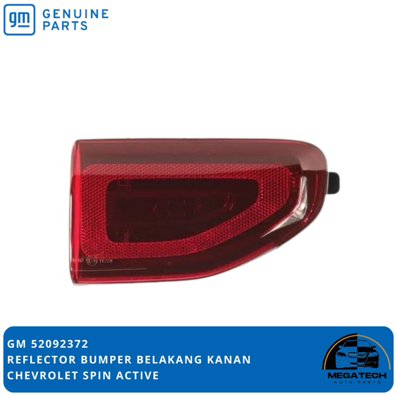REFLECTOR BUMPER BELAKANG KANAN CHEVROLET SPIN ACTIVE ORIGINAL GM