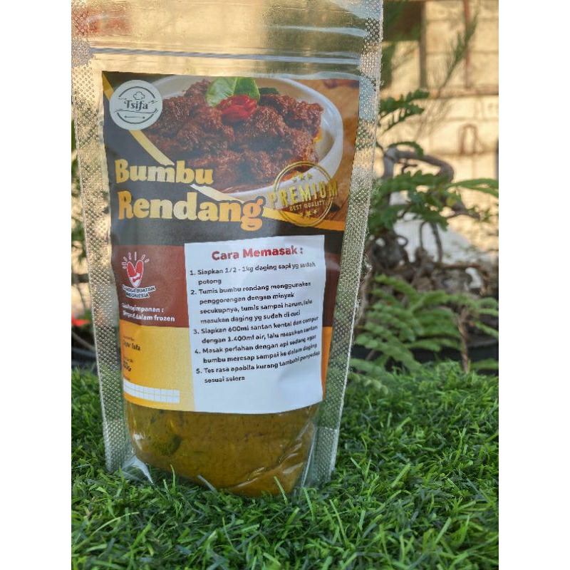 

bumbu rendang daging sapi/kambing/ayam/bebek || bumbu berkualitas dengan jaminan halal dan higienis