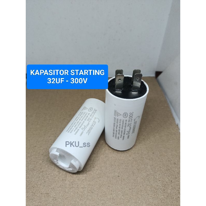KAPASITOR STARTING KULKAS 32UF / KAPASITOR STARTING KULKAS 32 MIKRO / CAPASITOR