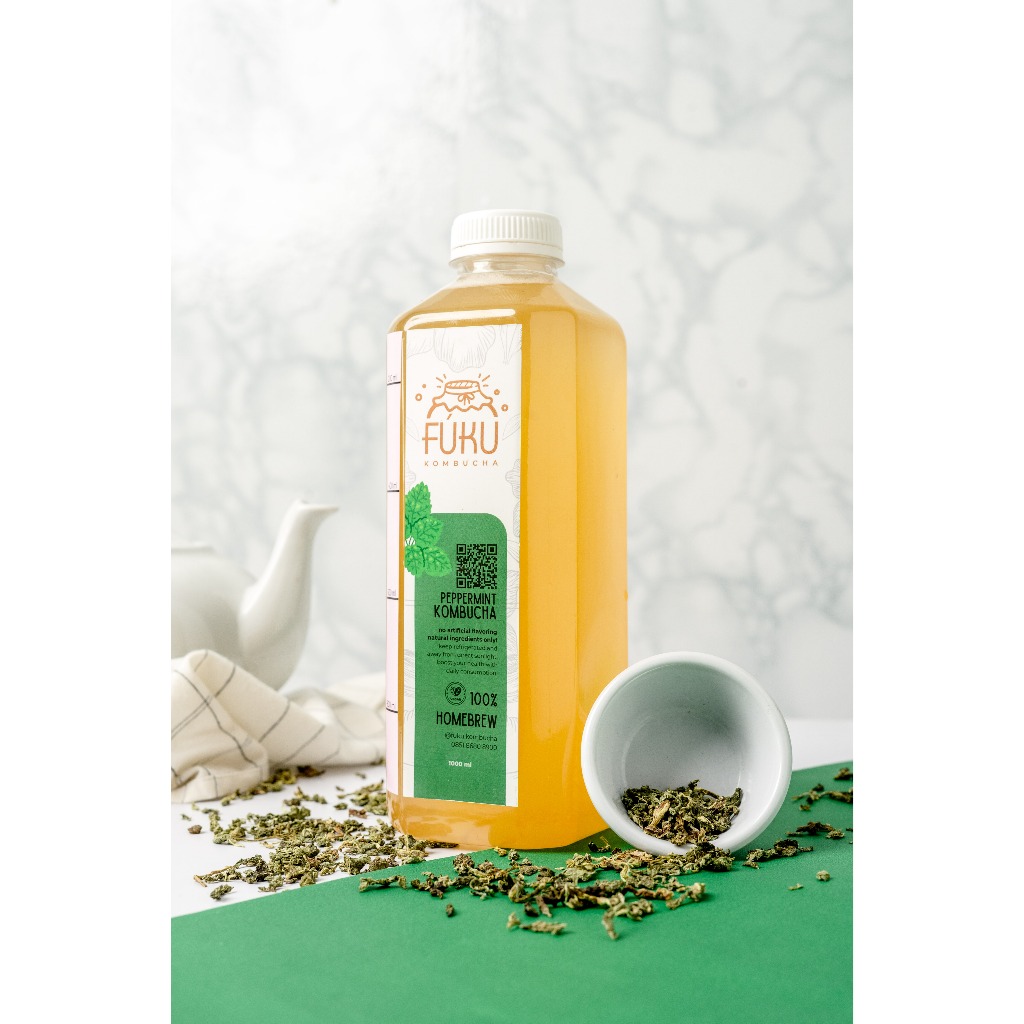 

Fuku Kombucha Tea Series - Peppermint Tea 1000ml