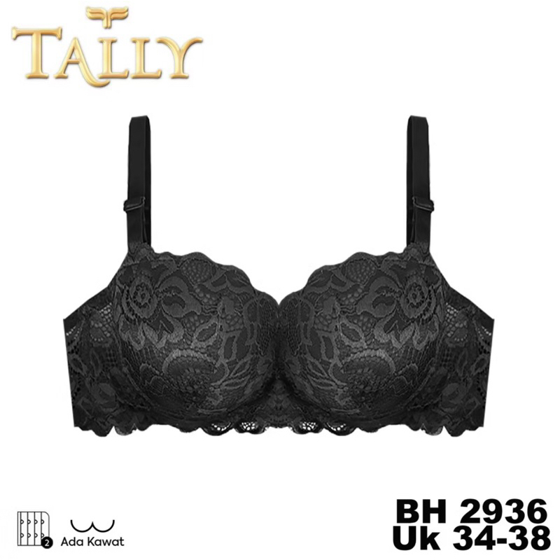 BRA/BH TALLY 2936 CUP SETENGAH | PAKAI KAWAT | BRA BROKAT / BRA DEWASA