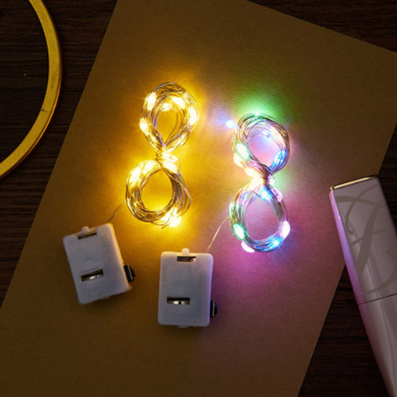 LAMPU HIAS TUMBLR LAMPU KAWAT LED 50CM DEKORASI BOBA BALON PVC CANTIK FREE BATERAI