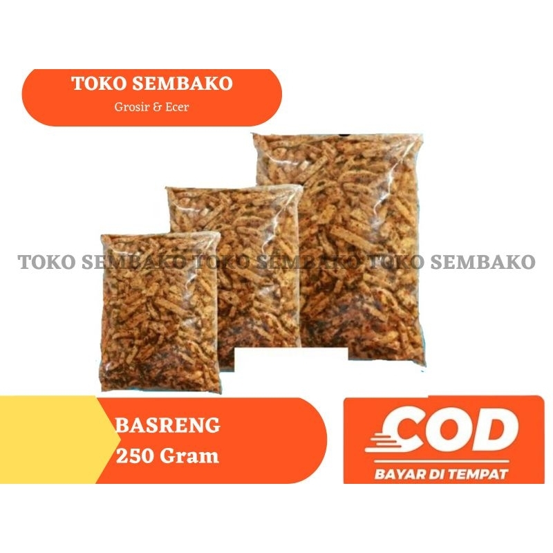 

basreng pedas(bakso goreng extra pedas)kemasan 250gr