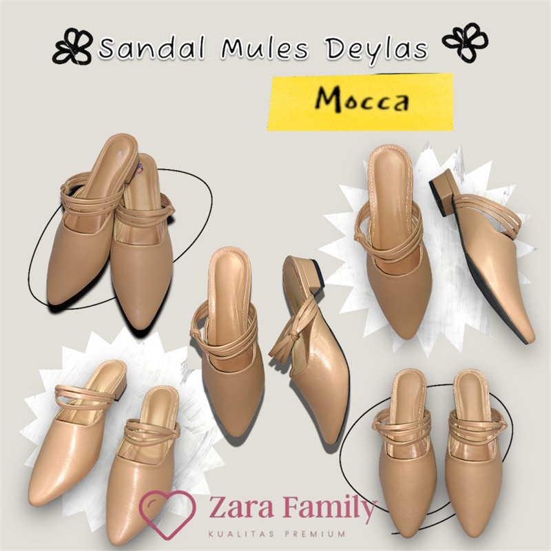 Sandal Mules Deylas Hak 3Cm~ZaraFamily
